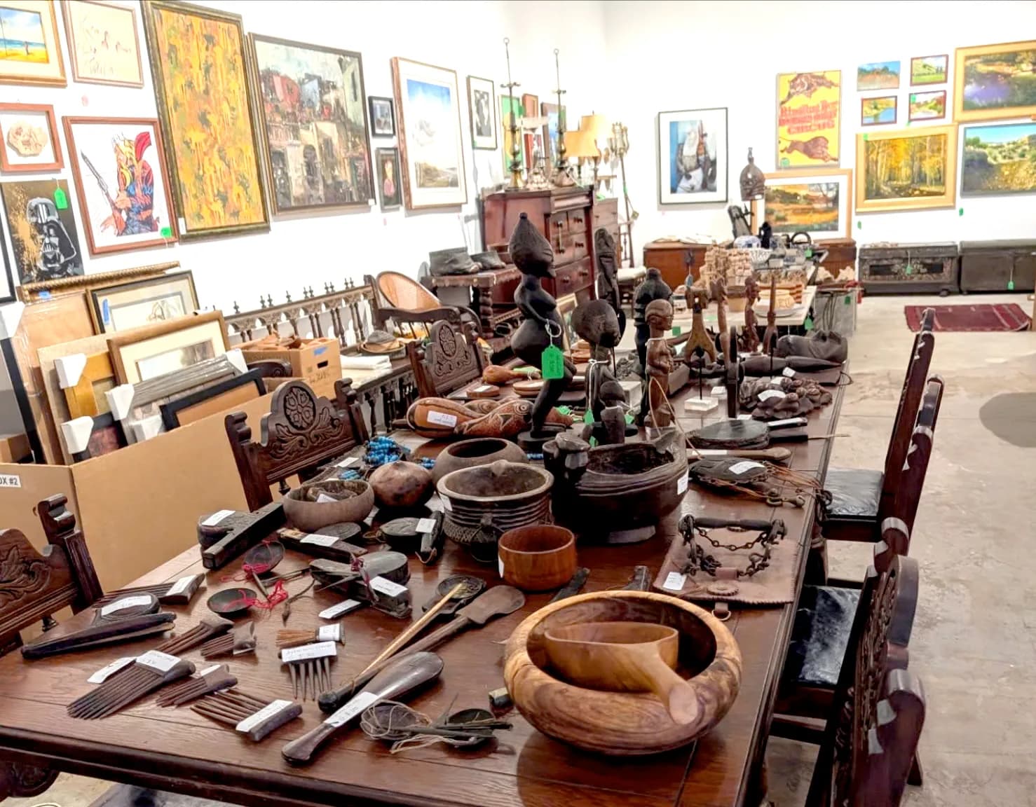 Fine art and decorative pieces from a Houston estate collection